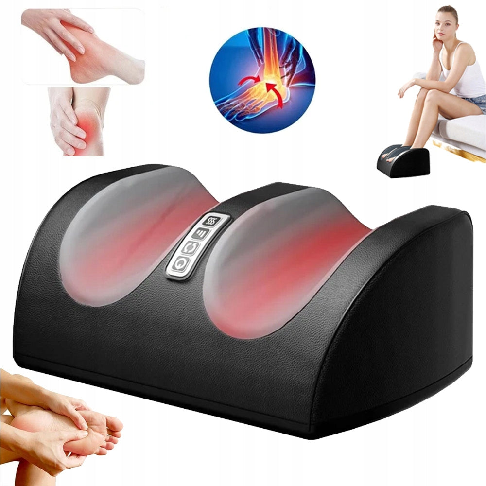FOOT AND CALF MASSAGER ELECTRIC SHIATSU HEATING IN MULTIPLE MODES