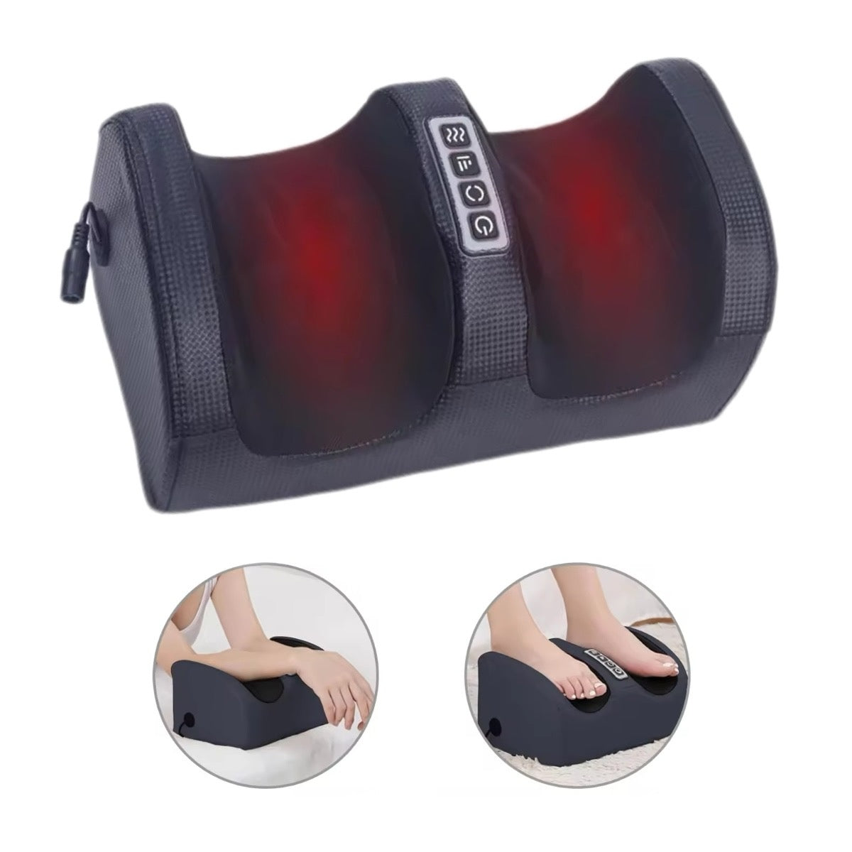 FOOT MASSAGER ELECTRIC HEATING LEG RELAXATION Manufacturer code JYSafora MASAŻER STÓP I ŁYDEK
