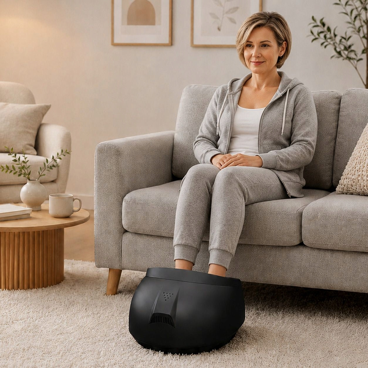 FOOT MASSAGER ELECTRIC SHIATSU HEATING FEET ACUPRESSURE PRESSURE KEDICA Packaging status original