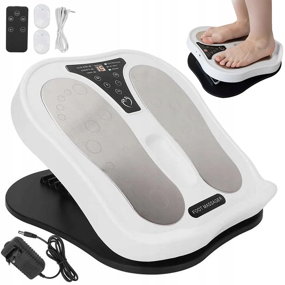 FOOT MASSAGER MUSCLE ELECTROSTIMULATOR STIMULATION ELECTRIC REMOTE CONTROL Medical device no