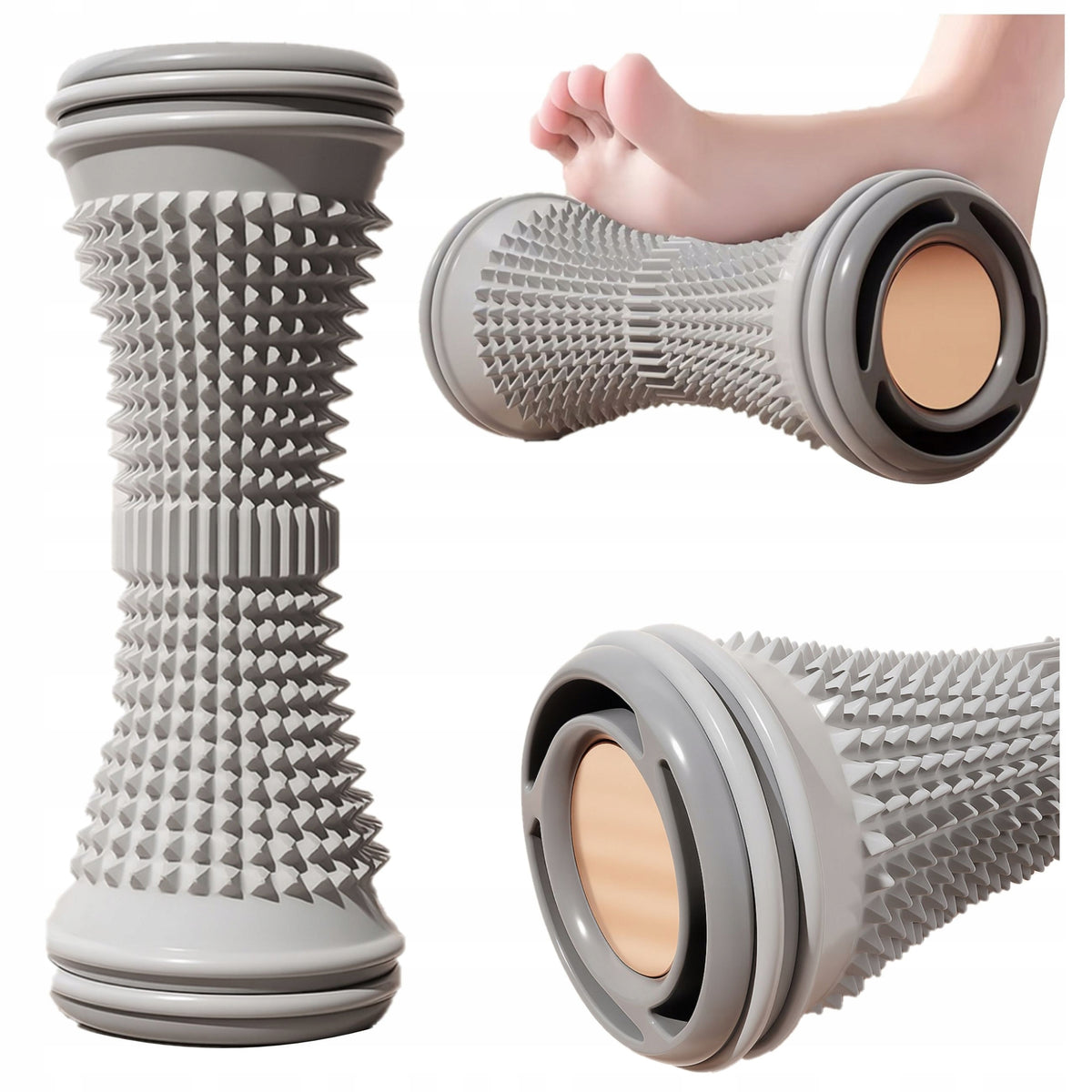 FOOT MASSAGER SPUR FOOT MASSAGE ROLLER WITH SPIKES RELAXING