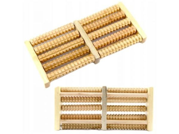 FOOT MASSAGER TRADITIONAL WOODEN ROLLER