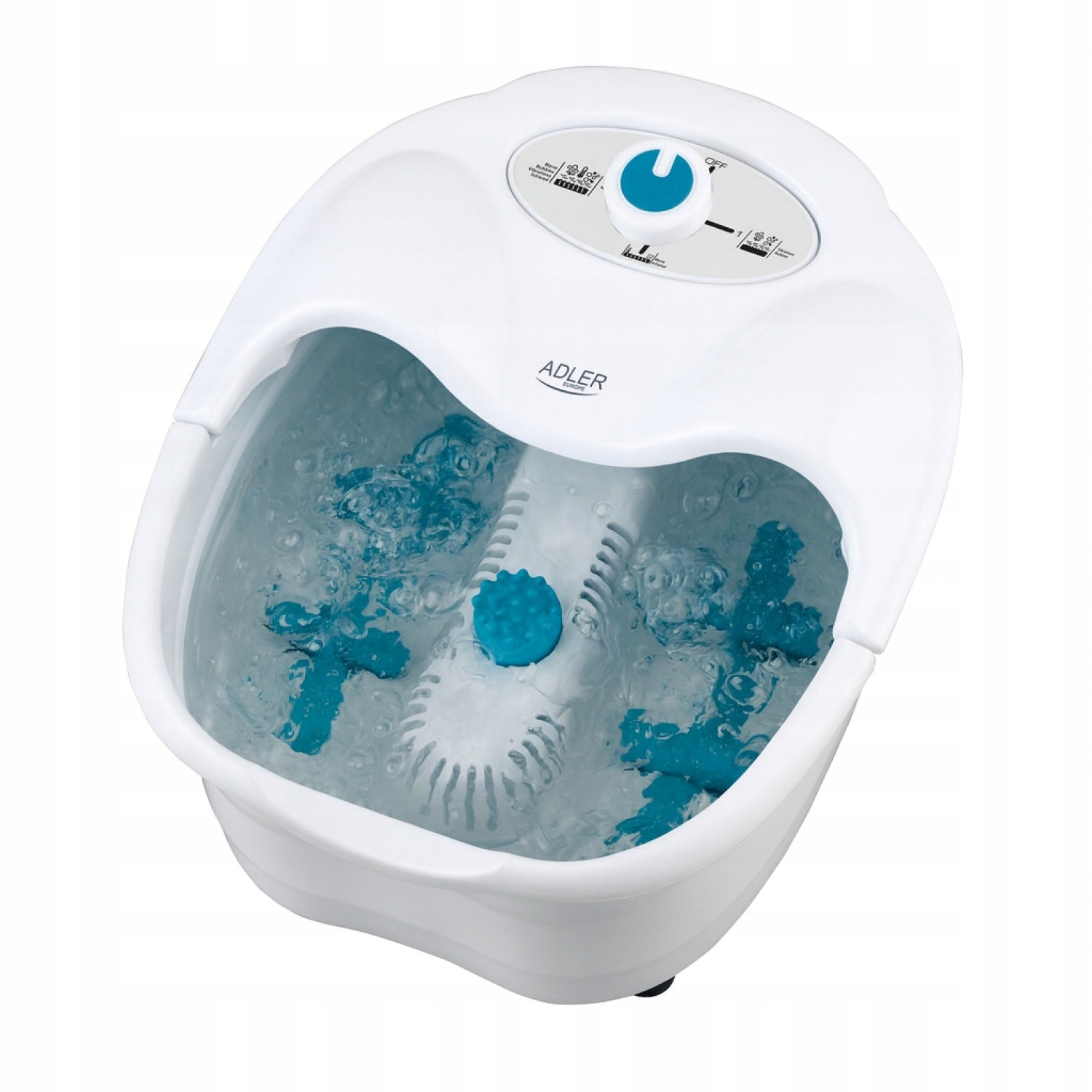 FOOT MASSAGER WATER Hydromassage Heating Timer Rollers Massage Rollers Packaging status original