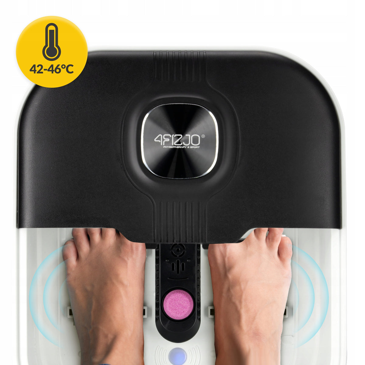 FOOT WATER MASSAGER Leg hydromassager HEATED aromatherapy 4FIZJO LITE Packaging status original