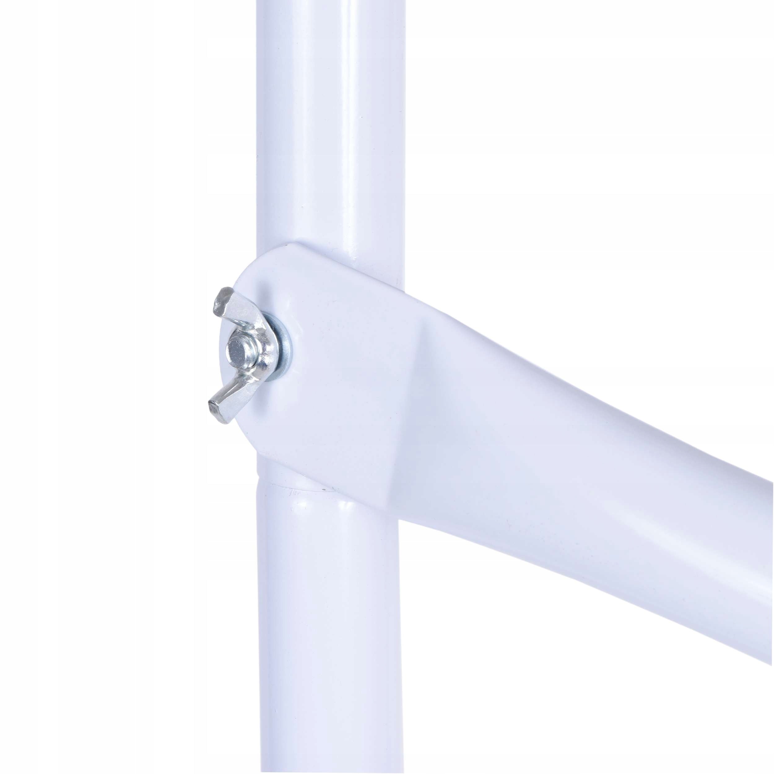 FOOTBALL GOAL FOR CHILDREN METAL LARGE TRAINING 213 cm Color white