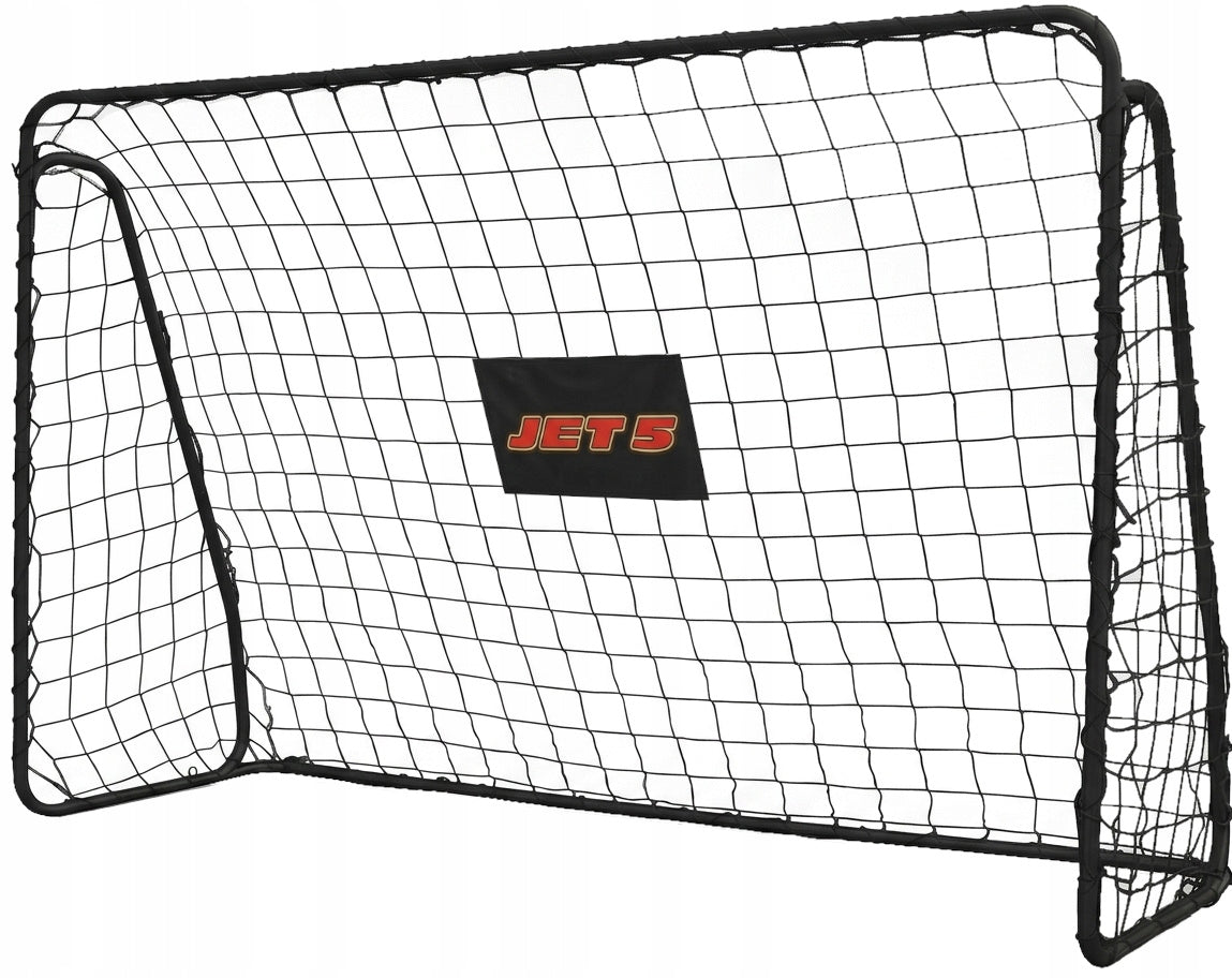 FOOTBALL GOAL LARGE 240x170 METAL WITH NET FOR FOOTBALL JET5 BLACK Manufacturer code 32303