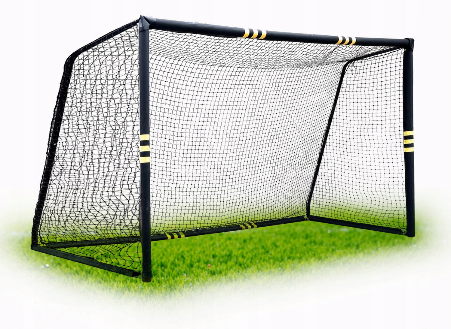 FOOTBALL GOAL METAL STABLE FOOTBALL TRAINING LARGE 240x160 Color black