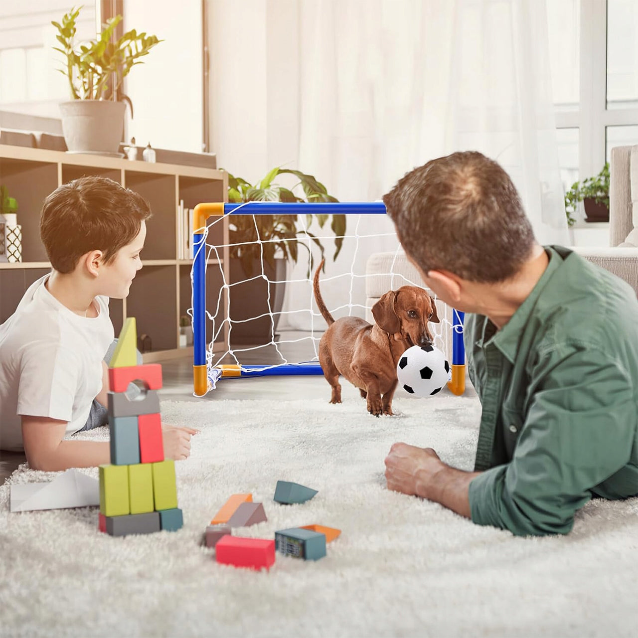 FOOTBALL GOAL TRAINING FOOTBALL SET TO ASSEMBLE FOR CHILDREN Character/Title none