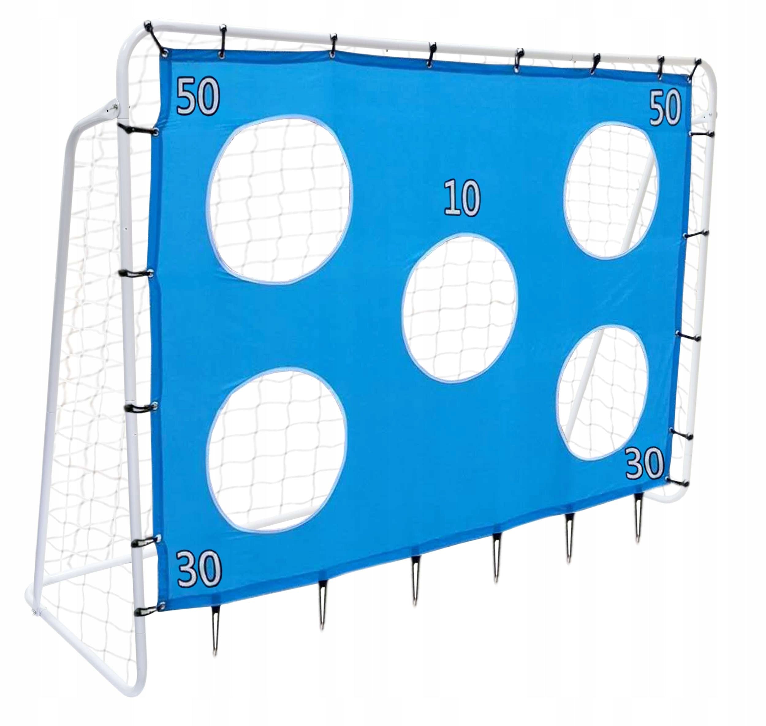 FOOTBALL GOAL WITH ACCURACY MAT METAL TRAINING FOR CHILDREN 213x152 Brand Xboost
