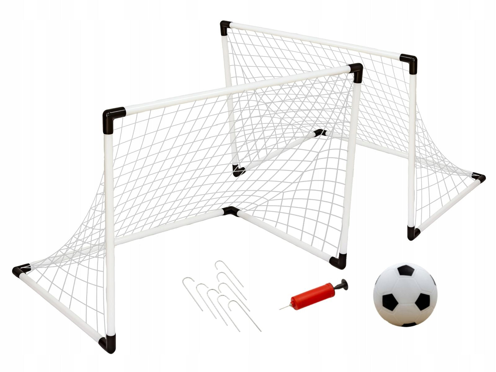 FOOTBALL GOALS 2in1 185x120x70 CM BALL FOOTBALL SET FOR KIDS