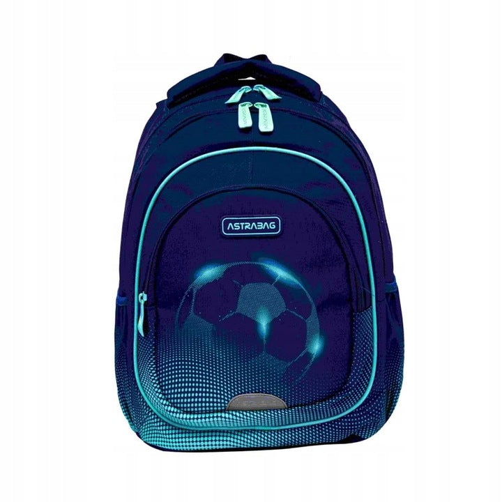 FOOTBALL SCHOOL BACKPACK ASTRABAG FOOTBALL LIGHT AB330 3 CHAMBER A4