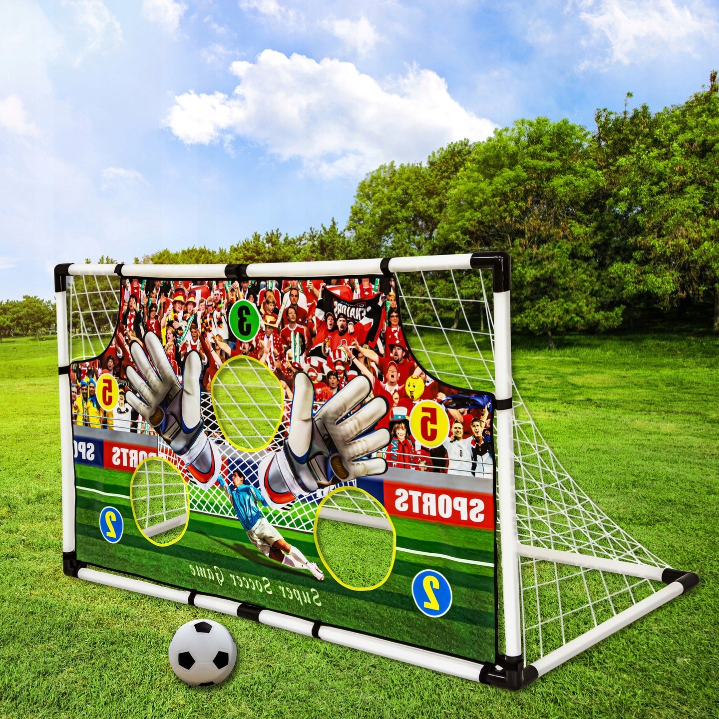 FOOTBALL SET for children Goal pump Football Brand ChRLD