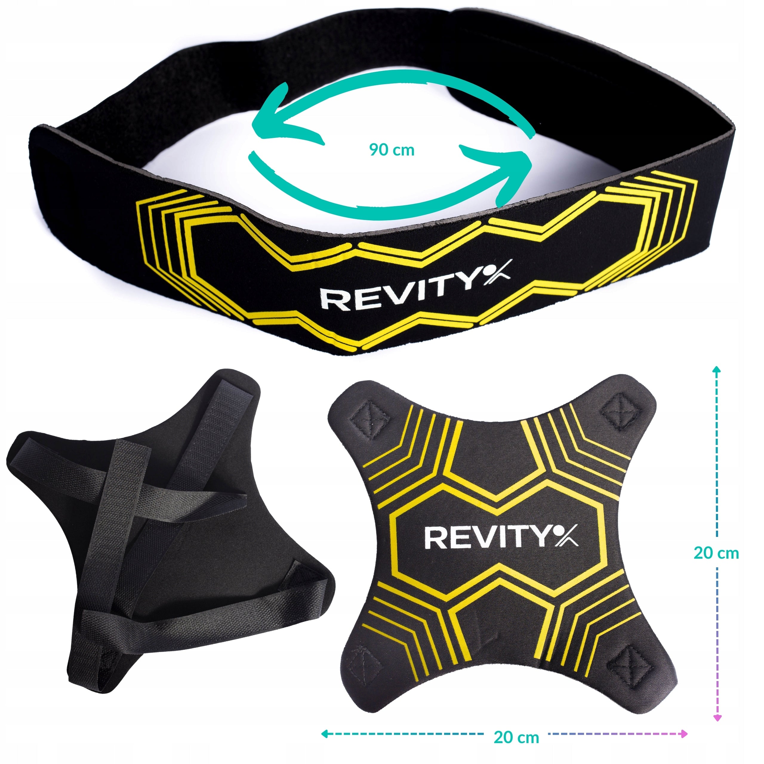 FOOTBALL TRAINER ADJUSTABLE TRAINING BELT FOOTBALL TRAINER Set elements Training Set