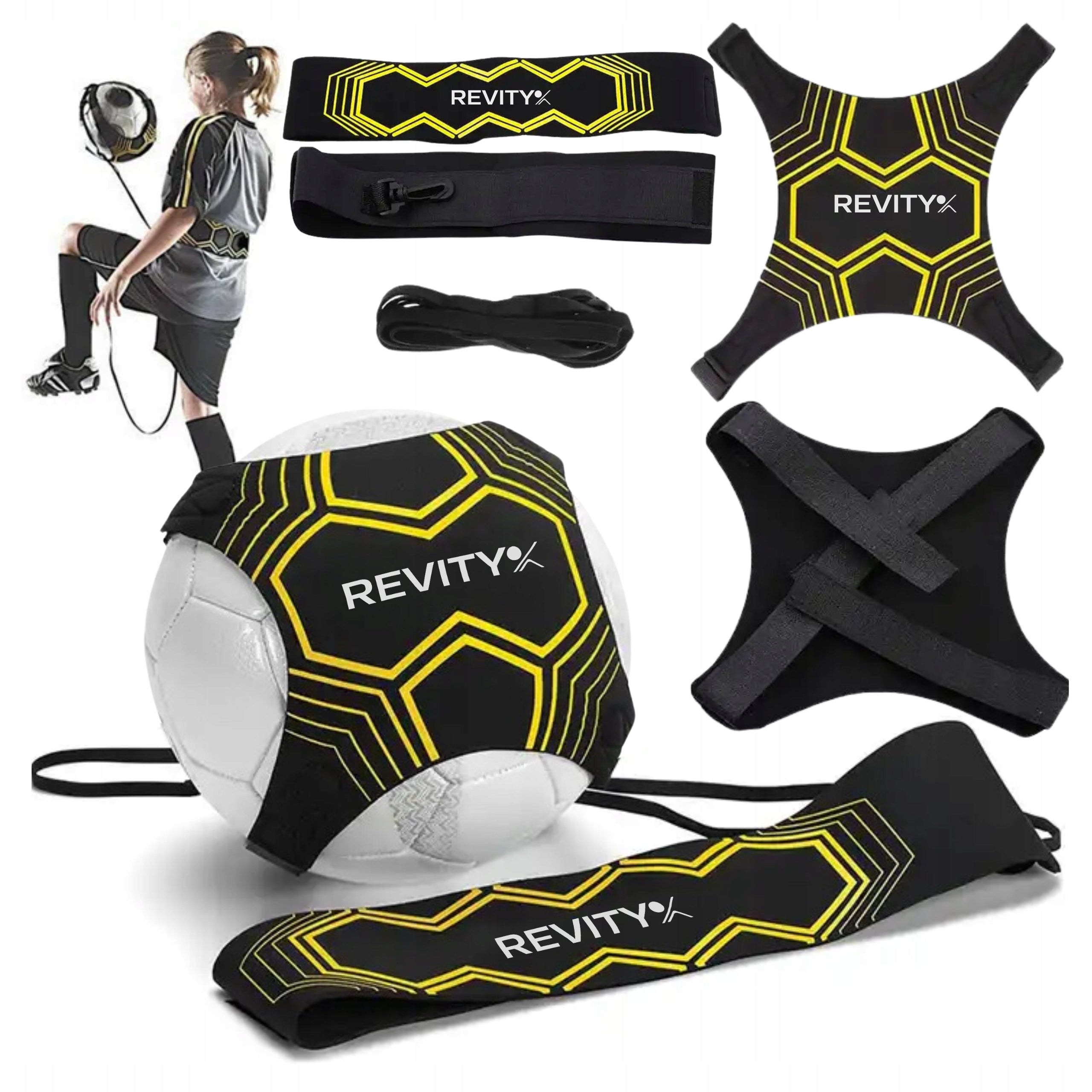 FOOTBALL TRAINER ADJUSTABLE TRAINING BELT FOOTBALL TRAINER