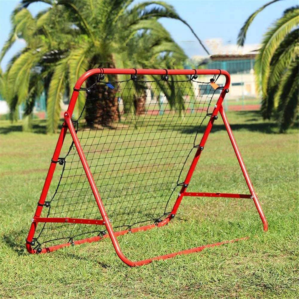 FOOTBALL TRAINING GOAL FRAME REBOUNDER FOOTBALL TRAINER 100 cm Set elements goal post
