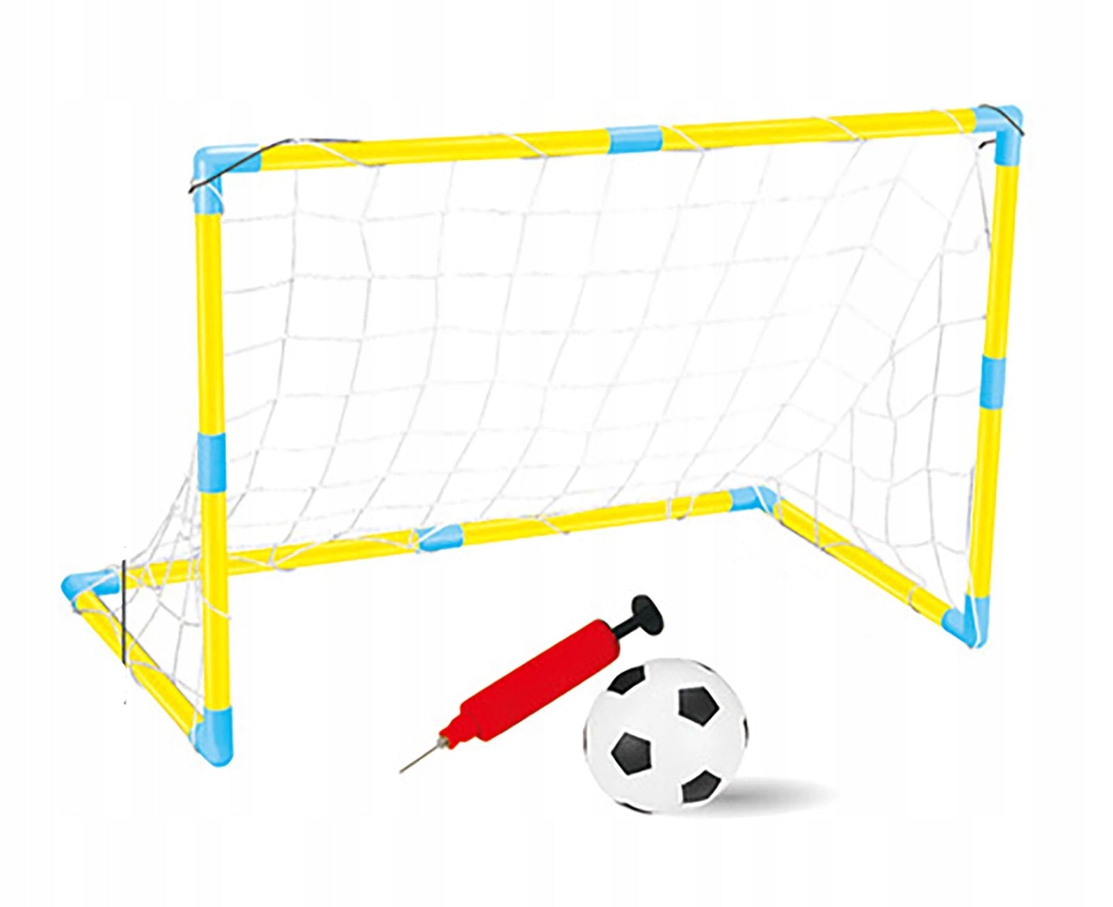 FOOTBALL TRAINING SET FOOTBALL GOAL + BALL + PUMP 3in1 Brand Toys