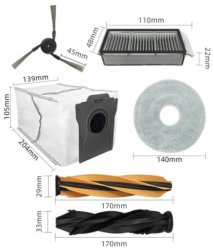 FOR ACCESSORIES DREAME BRUSH SET FILTERS X50 Ultra L50 Pro Ultra Packaging status original