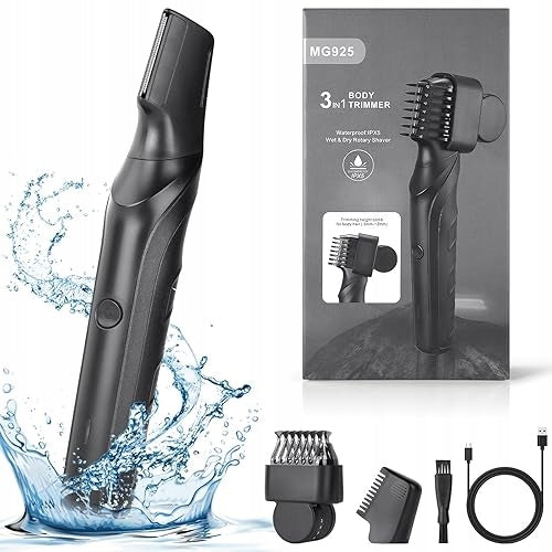 FOR BODY HAIR ELECTRIC GROIN HAIR TRIMMER 3 IN 1 IPX5