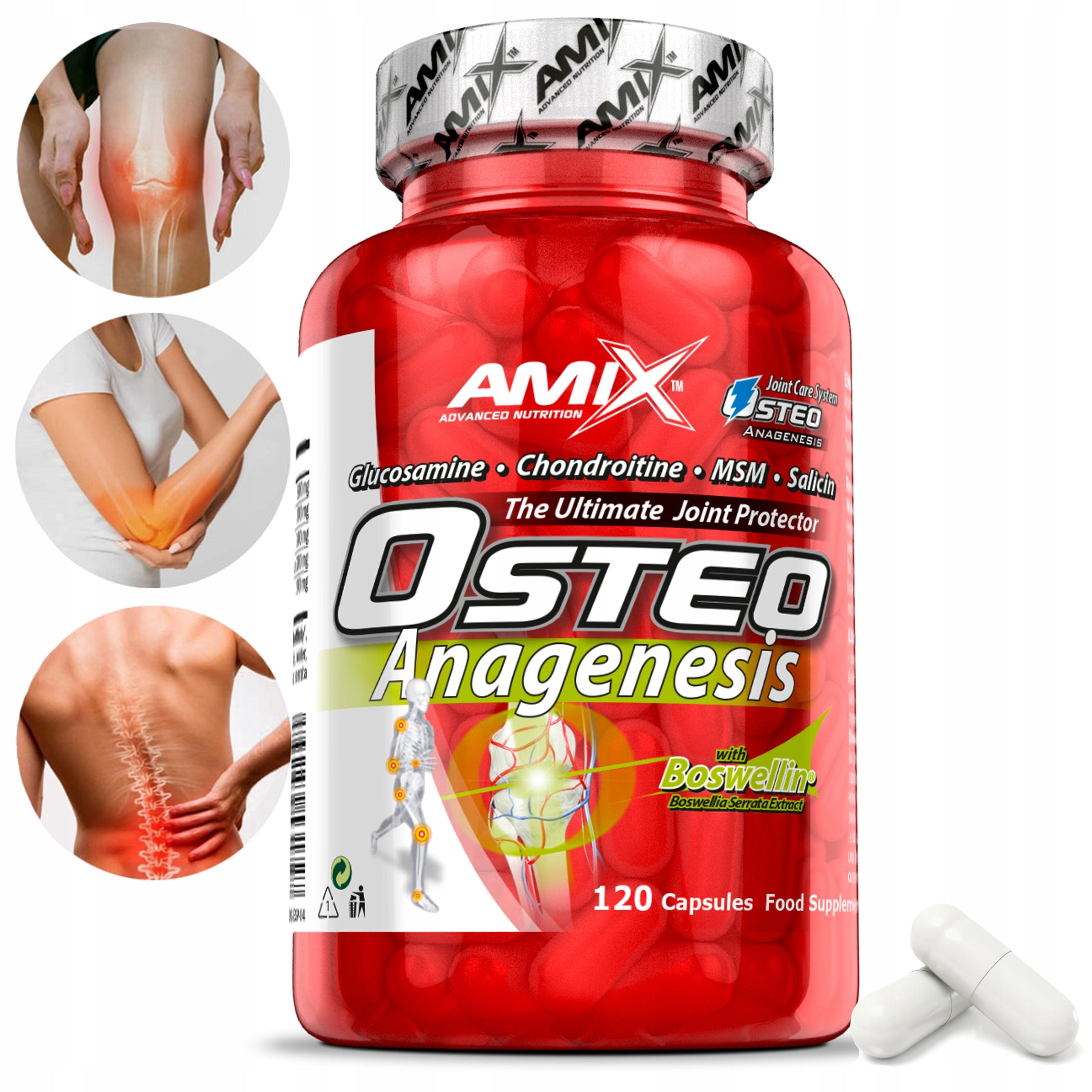 FOR JOINTS Amix - Glucosamine, MSM, Chondroitin, Boswellia Serrata