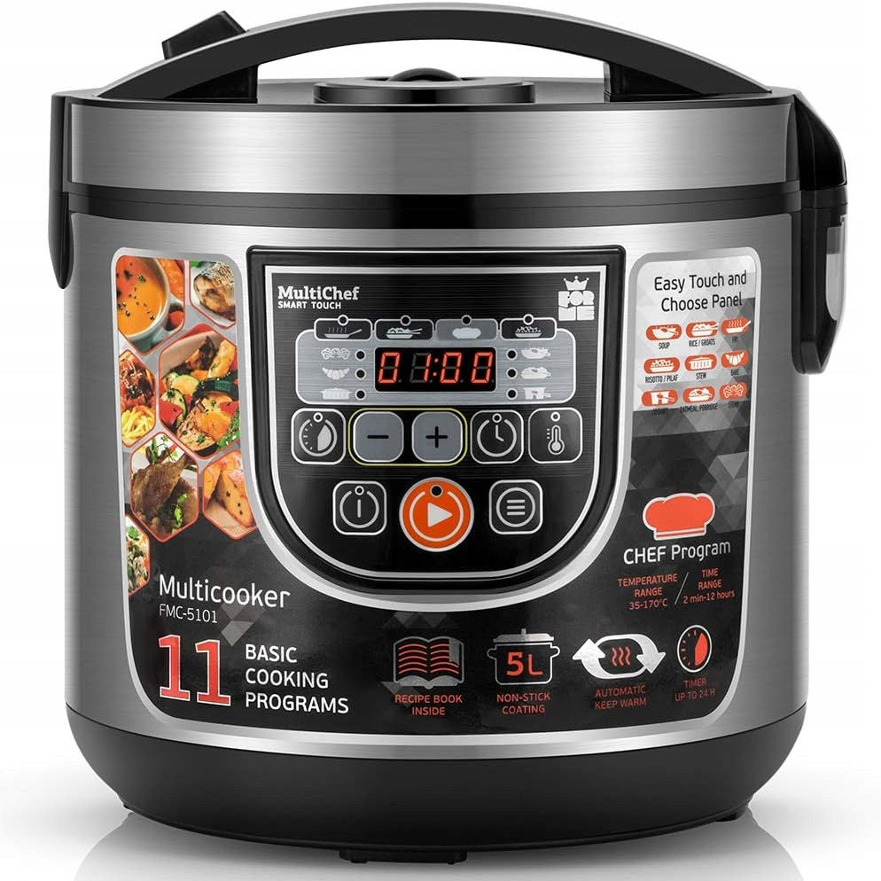 FOR ME FMC-5101 multifunctional electric pot 5 liters 860W grey