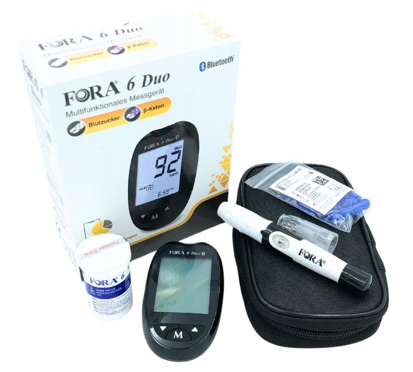 FORA 6 Duo Multi-parameter ketometer blood pressure monitoring system Medical device yes