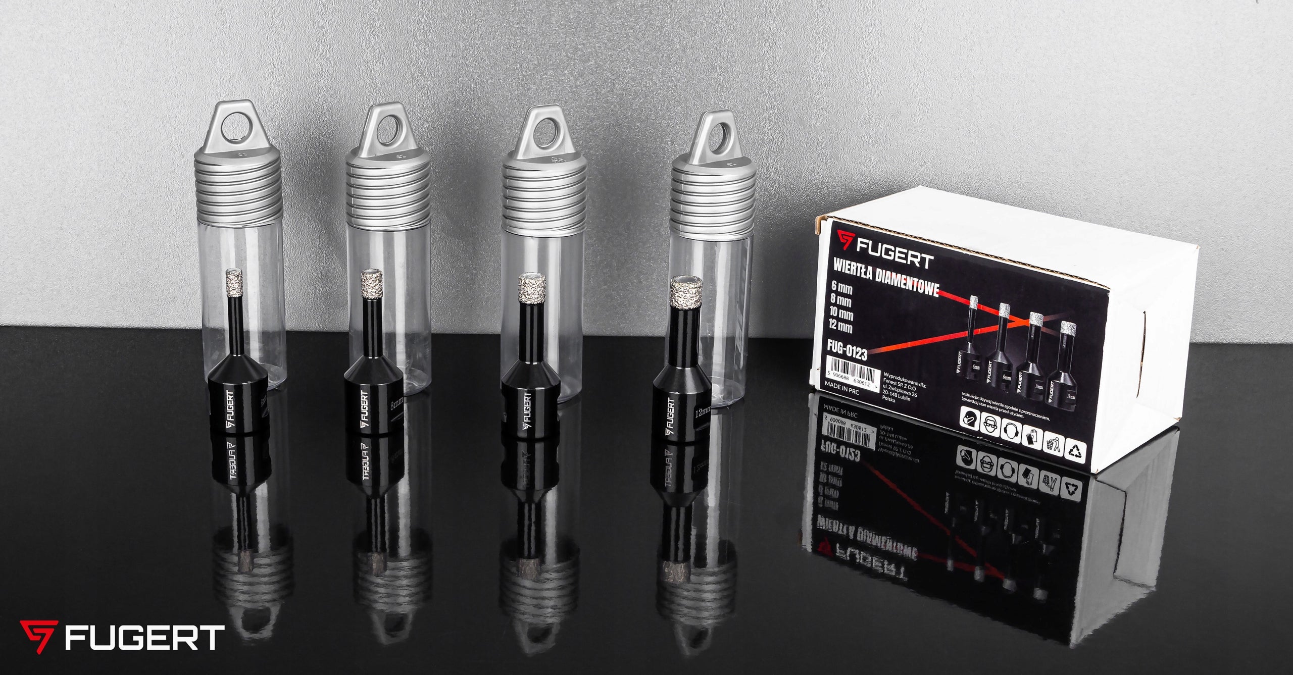 FORAMINIFERA FOR STONEWARE TILES DIAMOND LACE SET OF FORAMINIFERA M14 6-12MM Packaging status original