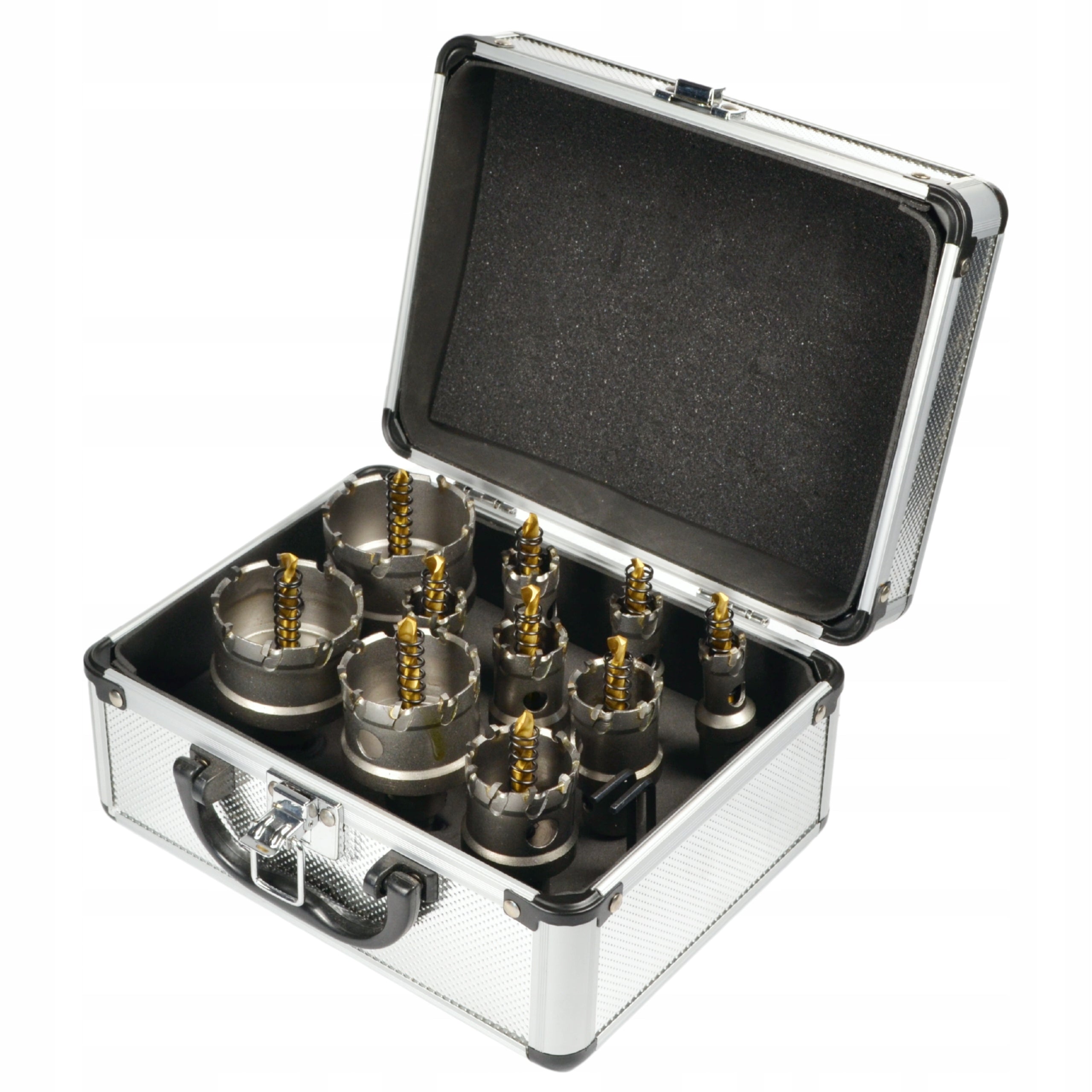 FORAMINIFERA WIDTH DRILL BITS FOR METAL 10PC Brand Black