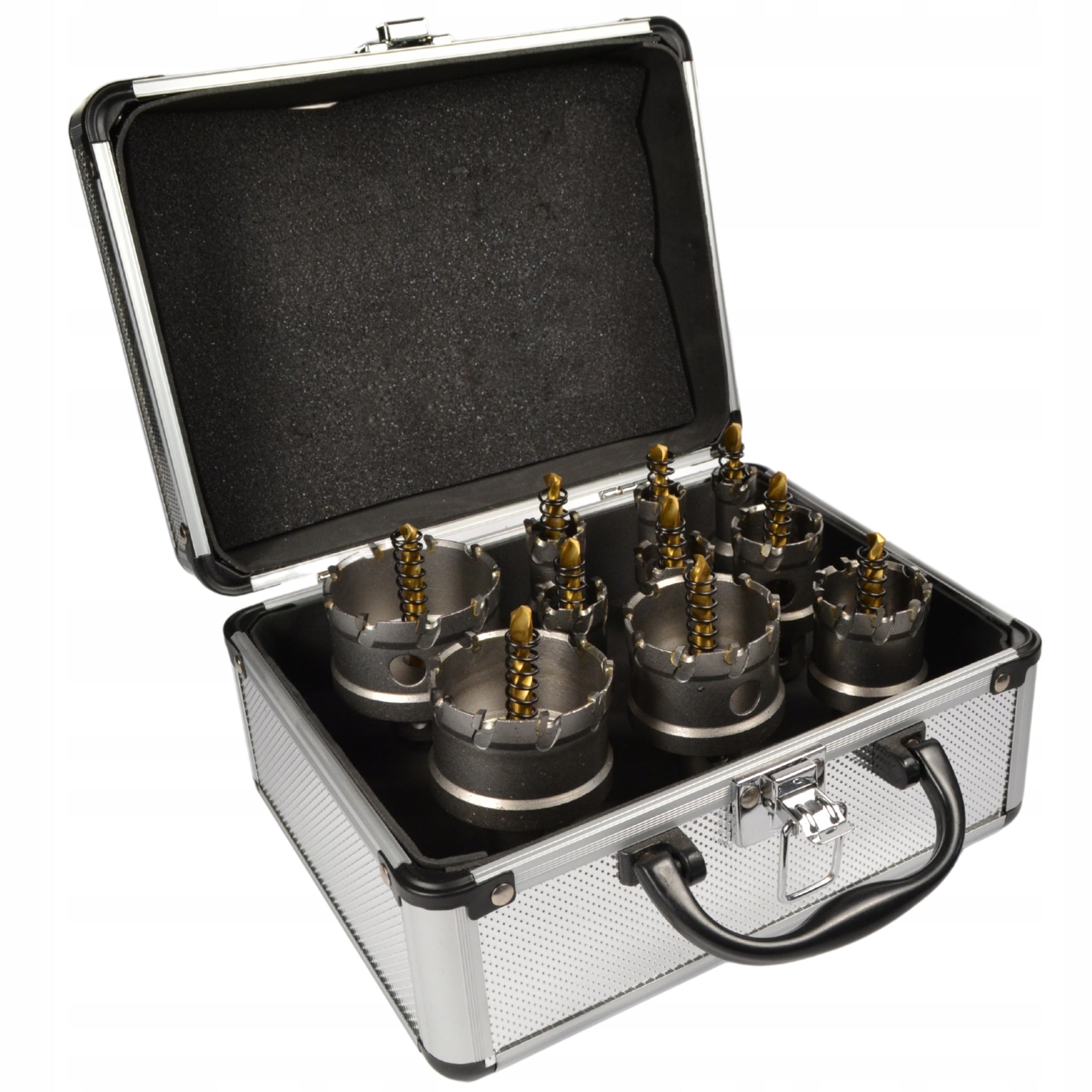 FORAMINIFERA WIDTH DRILL BITS FOR METAL 10PC Product weight with unit packaging 2 kg