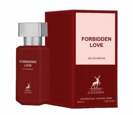 FORBIDDEN LOVE MAISON ALHAMBRA 30ML EDP ORIGINAL UNISEX ARABIC PERFUME