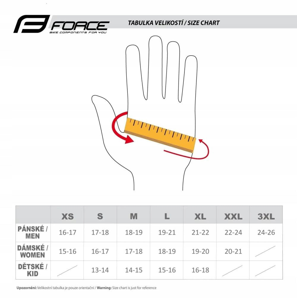 Handschuhe Force, schwarz 