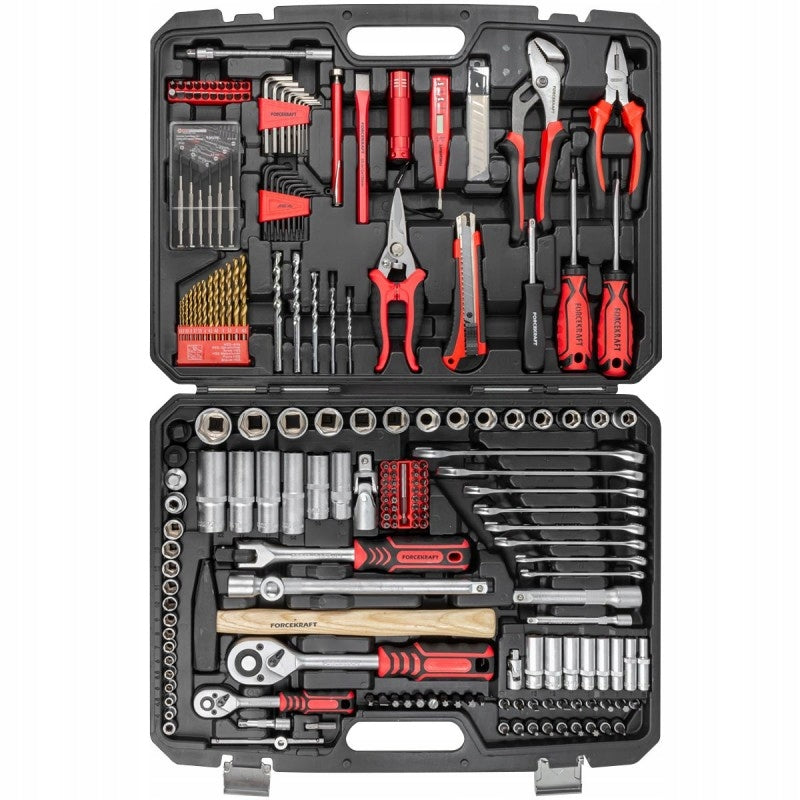FORCEKRAFT Large KEY Toolkit 216 ELEMENTS + Tool CASE Manufacturer code FK-38841DS