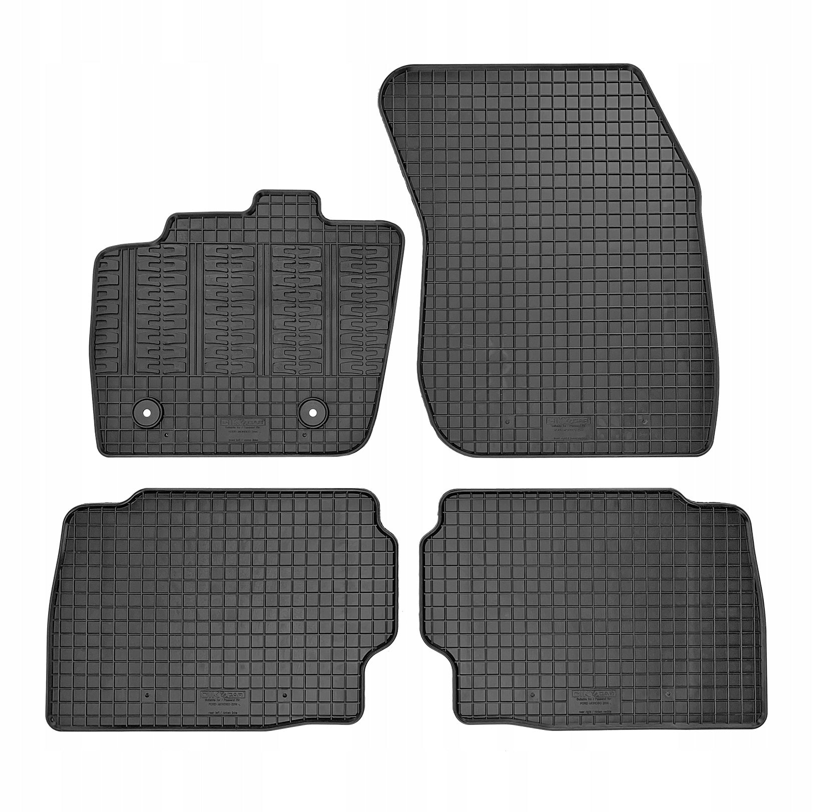 FORD Mondeo RUBBER MATS from 2014- *CikCar