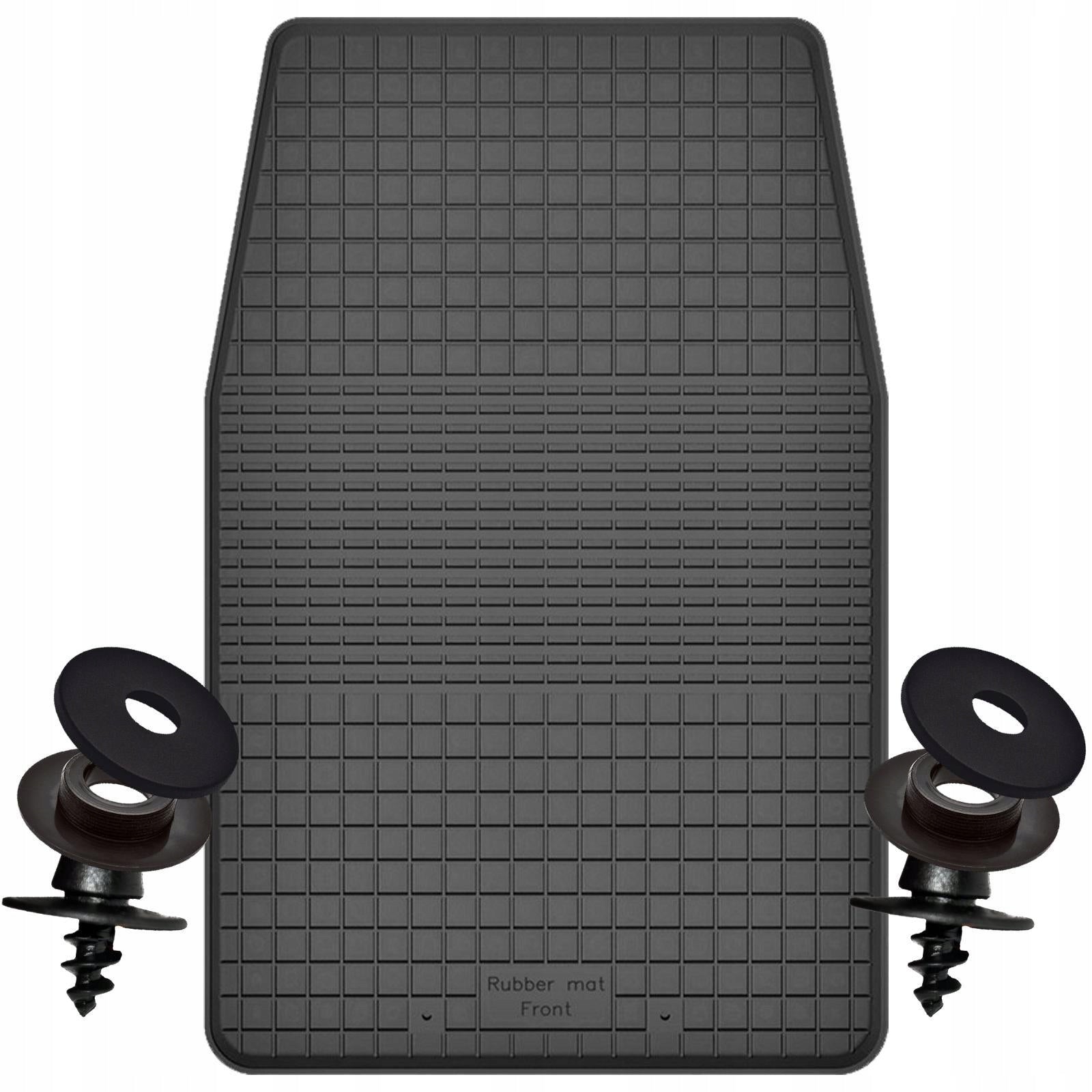 FORD Transit Custom 2012-2023 2013 2014 2015 2016 2017 rubber mat +STOPPERS