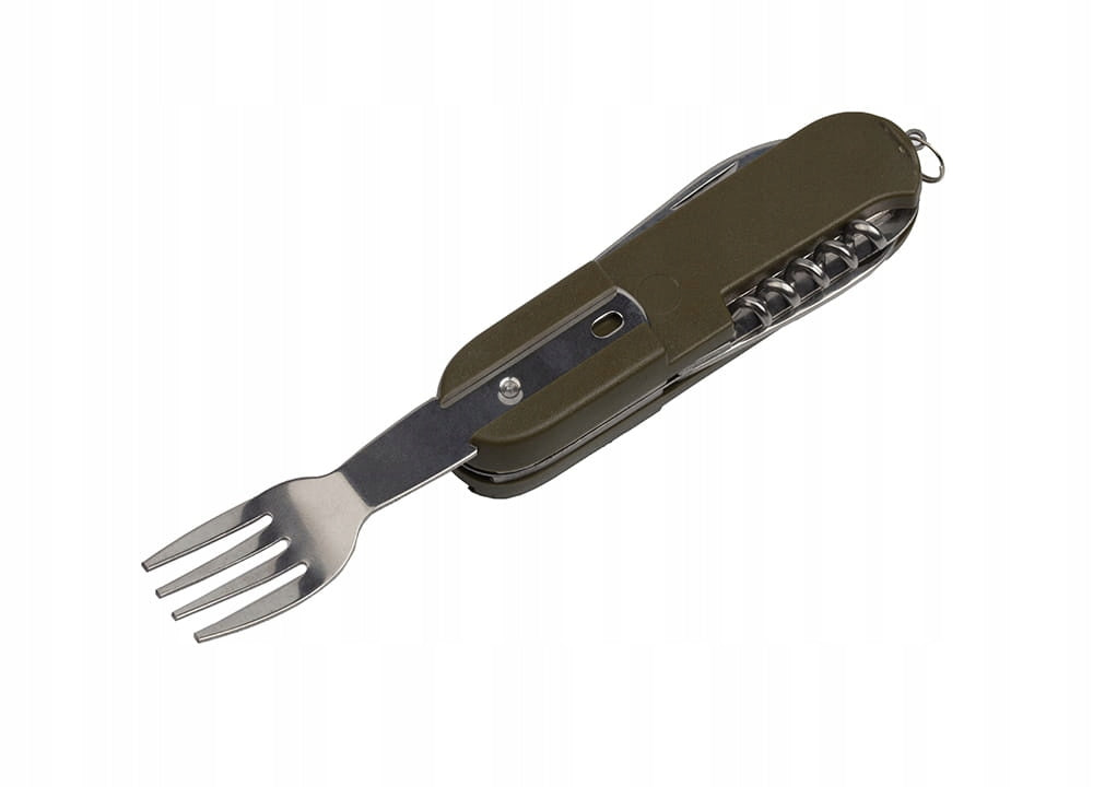 FOREIGN LEG 7IN1 POCKET KNIFE FORK SPOON STAINLESS STEEL Brand BSH ADVENTURE