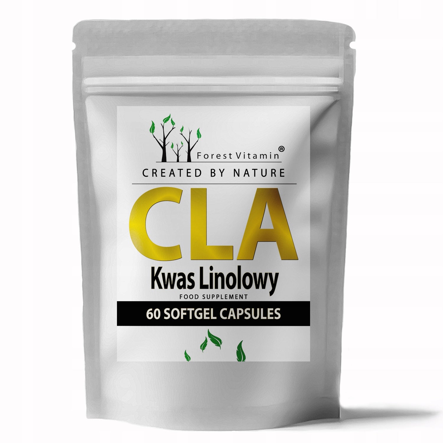 FOREST CLA LINOLEIC ACID 1000mg SLIMMING 60caps 80% BURNER REDUCTION EAN (GTIN) 5903707840946