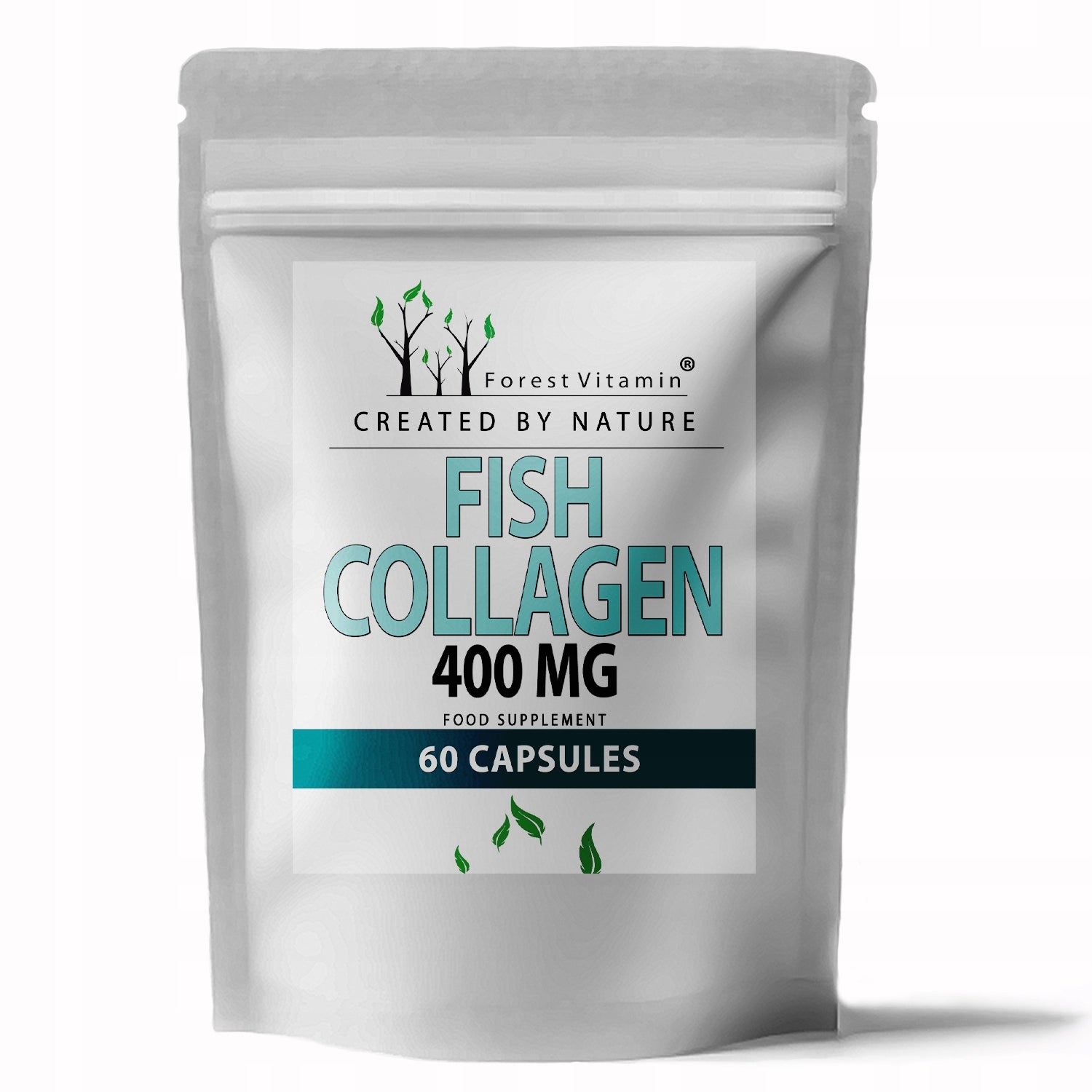 FOREST MARINE COLLAGEN FISH 400mg FOR JOINTS BONES HAIR SKIN EAN (GTIN) 5903707840274