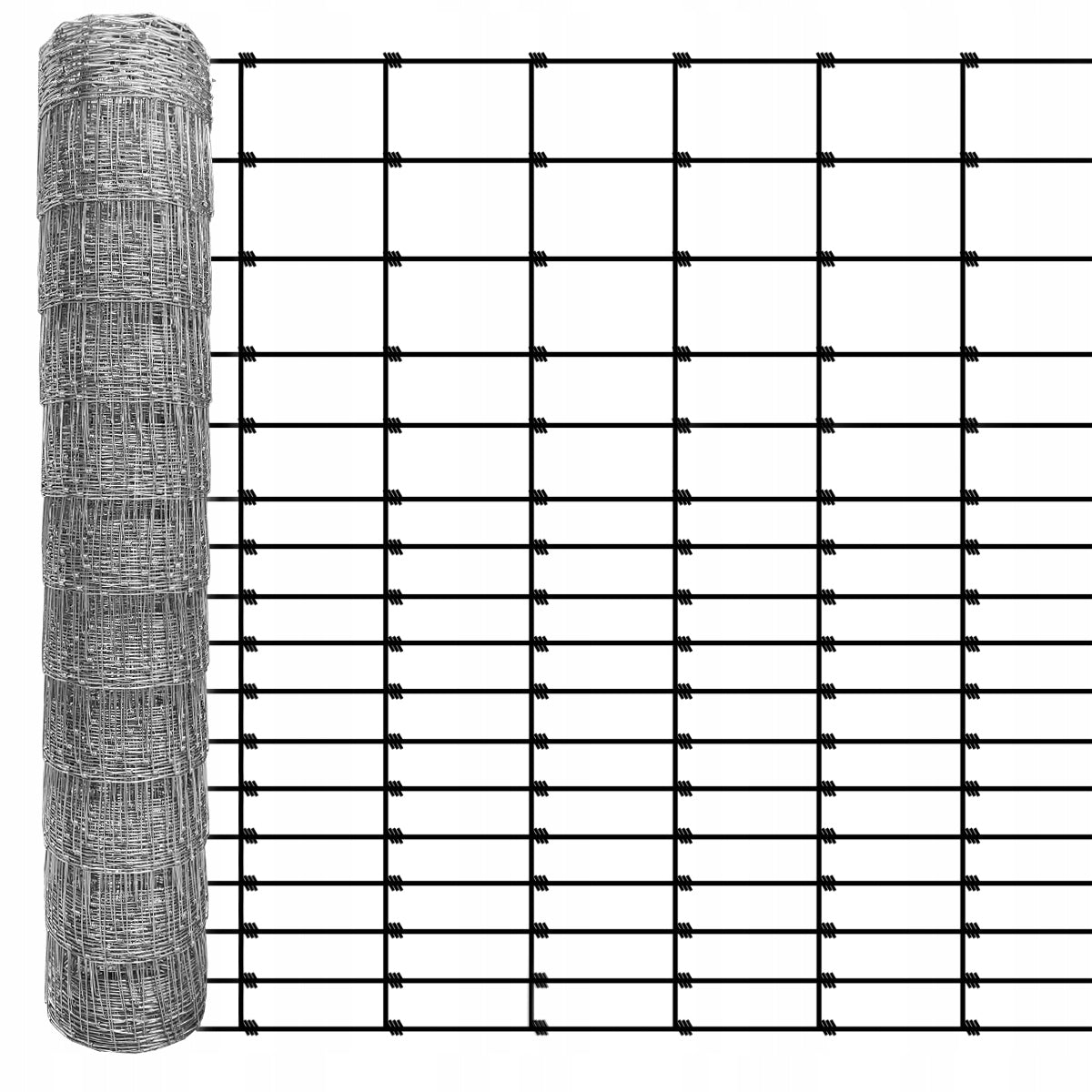 FOREST MESH 200/17/30 L roll 50m GALVANIZED hare roe deer boar field orchard forest