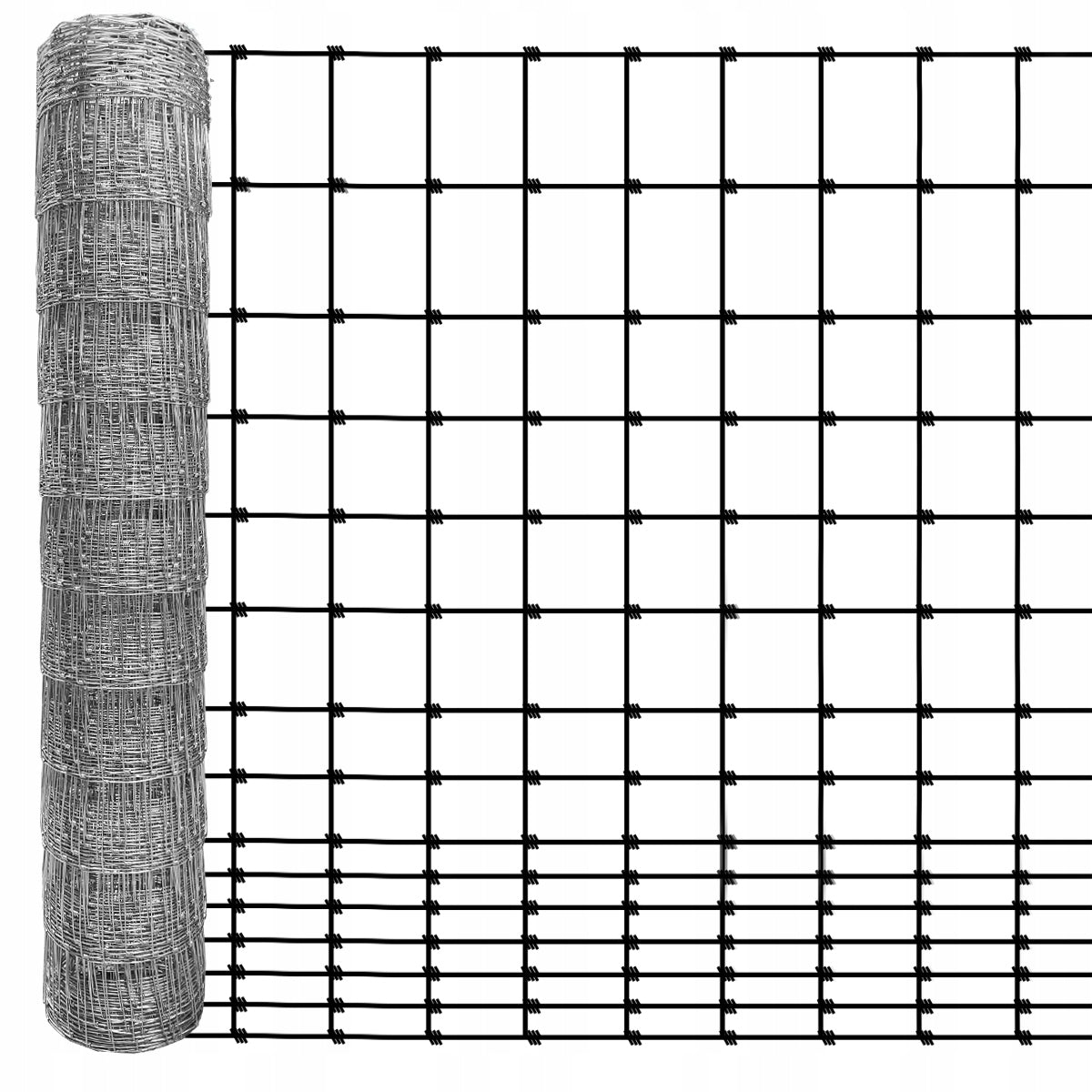 FOREST NET 150/15/15 G6 - 50m GALVANIZED hare roe deer boar field orchard forest