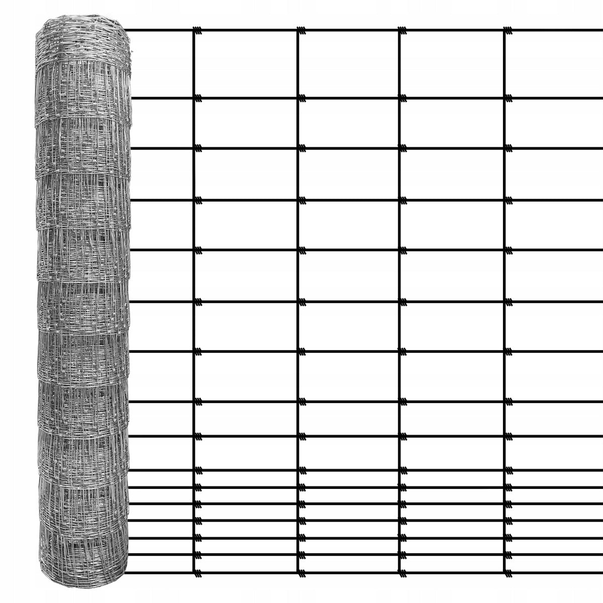 FOREST NET 160/16/30 G6 - 50m GALVANIZED hare roe deer boar field orchard forest