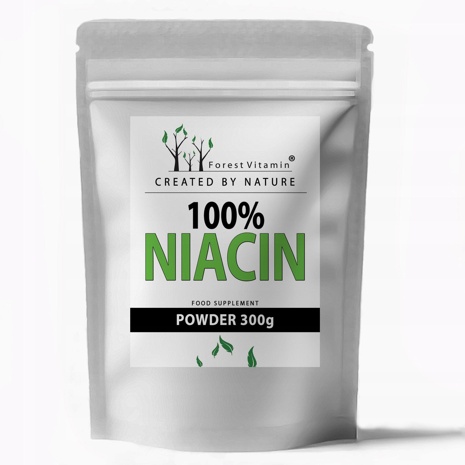 FOREST NIACIN NICOTINIC ACID B3 300g 100% EAN (GTIN) 5907628978658