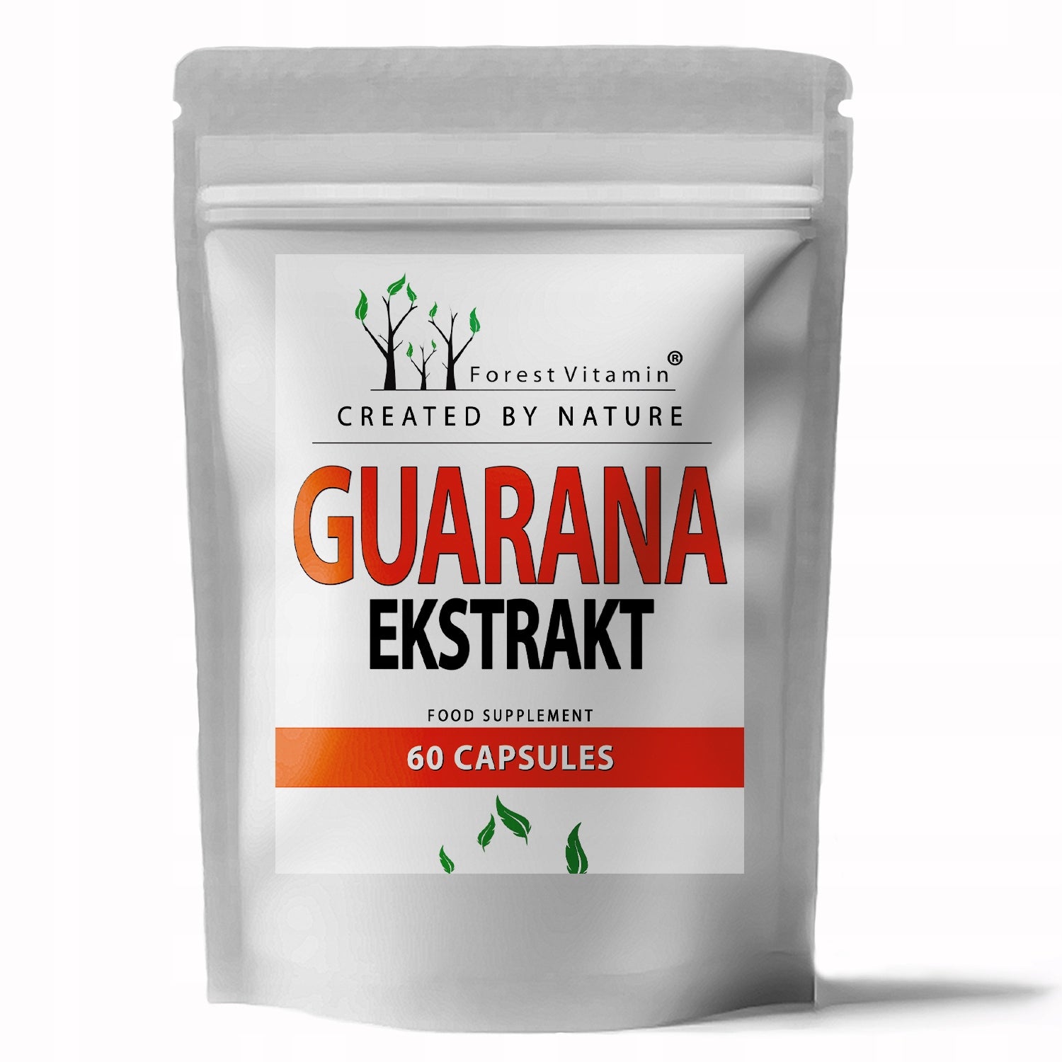 FOREST STRONG GUARANA CAFFEINE 60 KAPS AGITATION EAN (GTIN) 5903707840694