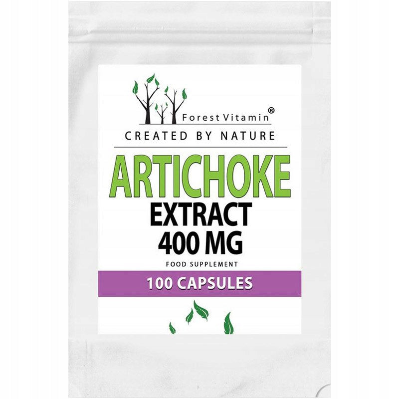 FOREST VITAMIN Artichoke Extract 400mg 100caps LIVER DIGESTION