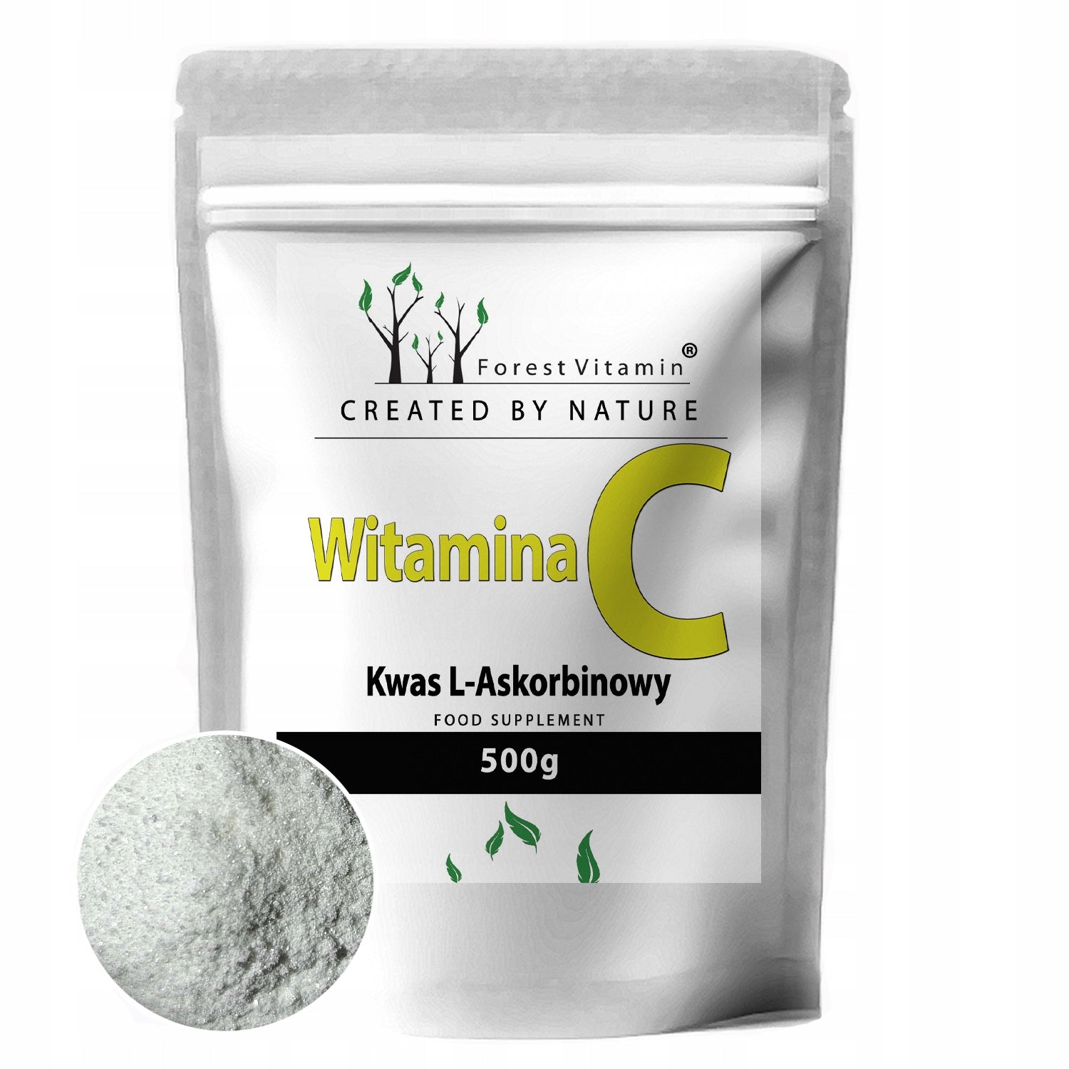 FOREST VITAMIN C 500g 100% L-ASCORBIC ACID CZDA