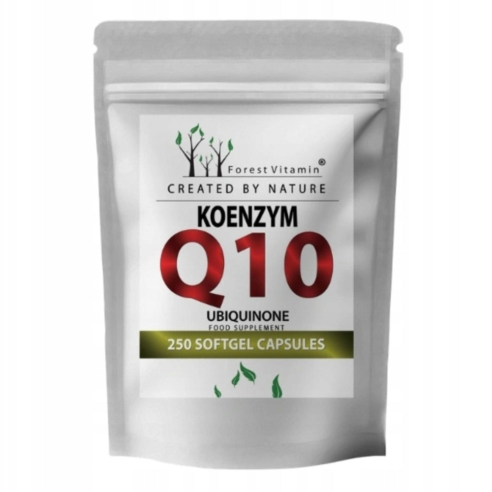 FOREST VITAMIN COENZYME Q10 100mg 250 kaps HEART CIRCULATION STRESS REGENERATION Brand Forest Vitamin