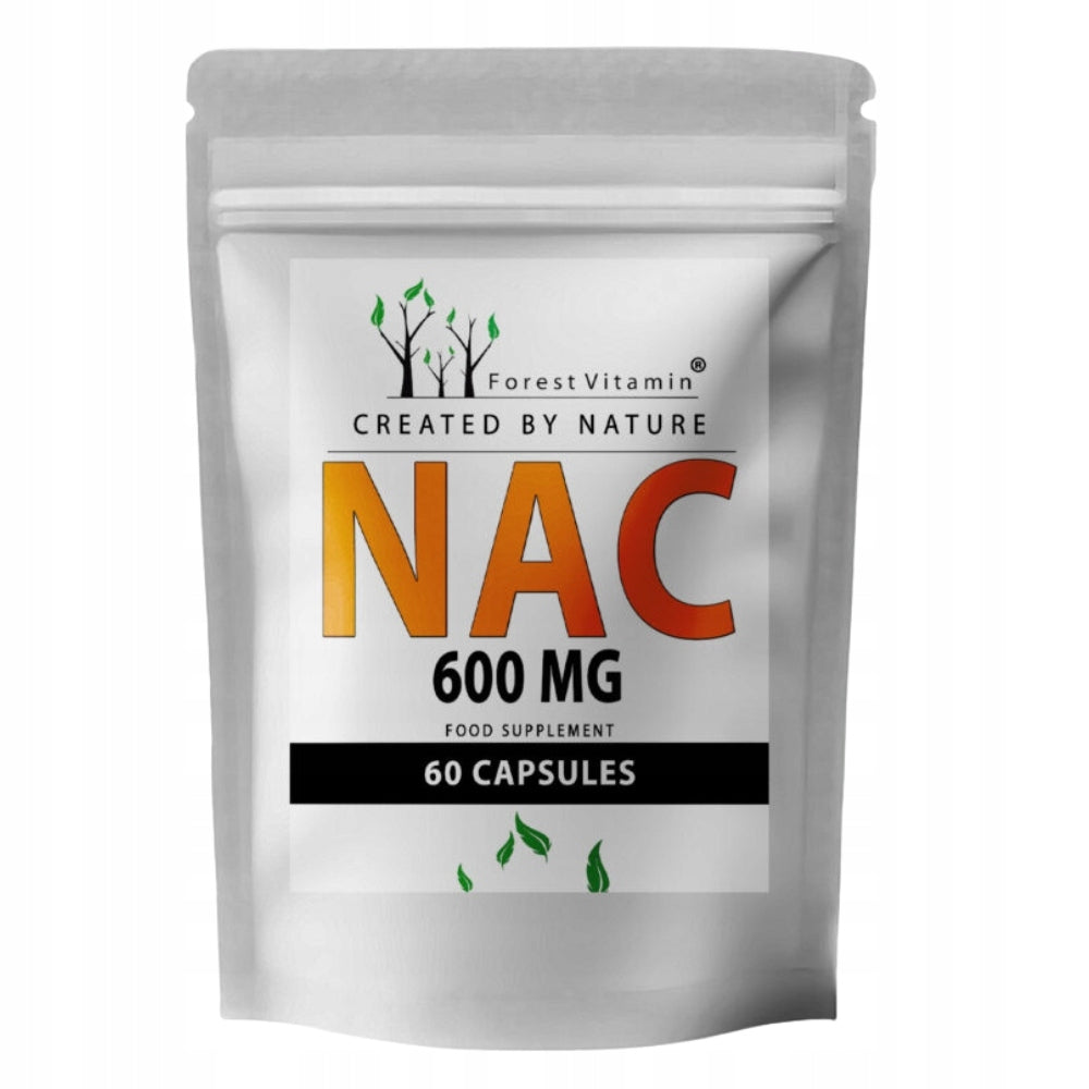 FOREST VITAMIN NAC 600 mg 60 kaps LIVER IMMUNITY RECOVERY Manufacturer code 5903707840045