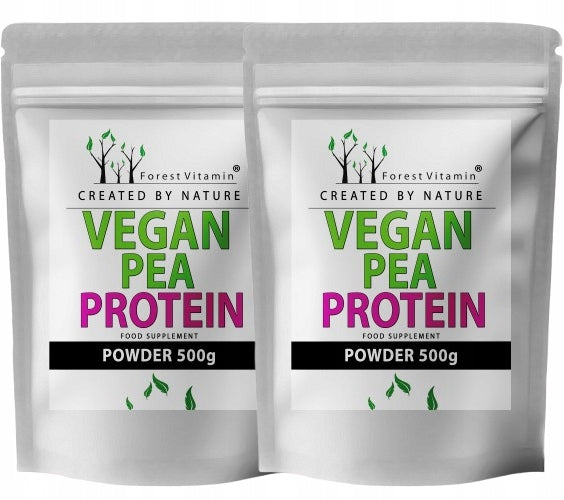 FOREST VITAMIN PEA PROTEIN ISOLATE 500G VEGAN PROTEIN VEGE NATURAL