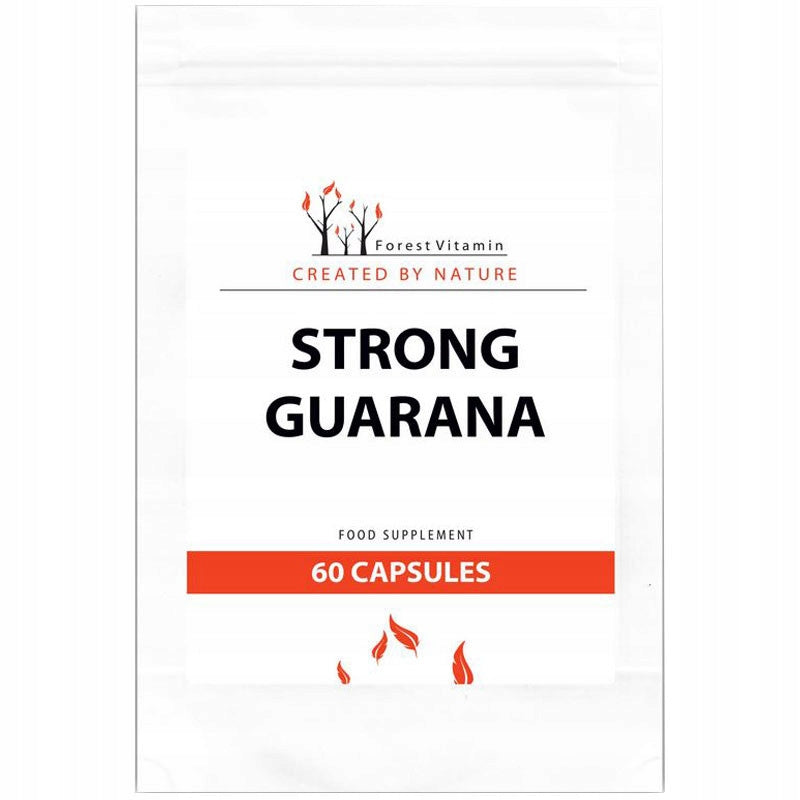 FOREST VITAMIN Strong Guarana 60 caps - Energy, Focus, Performance