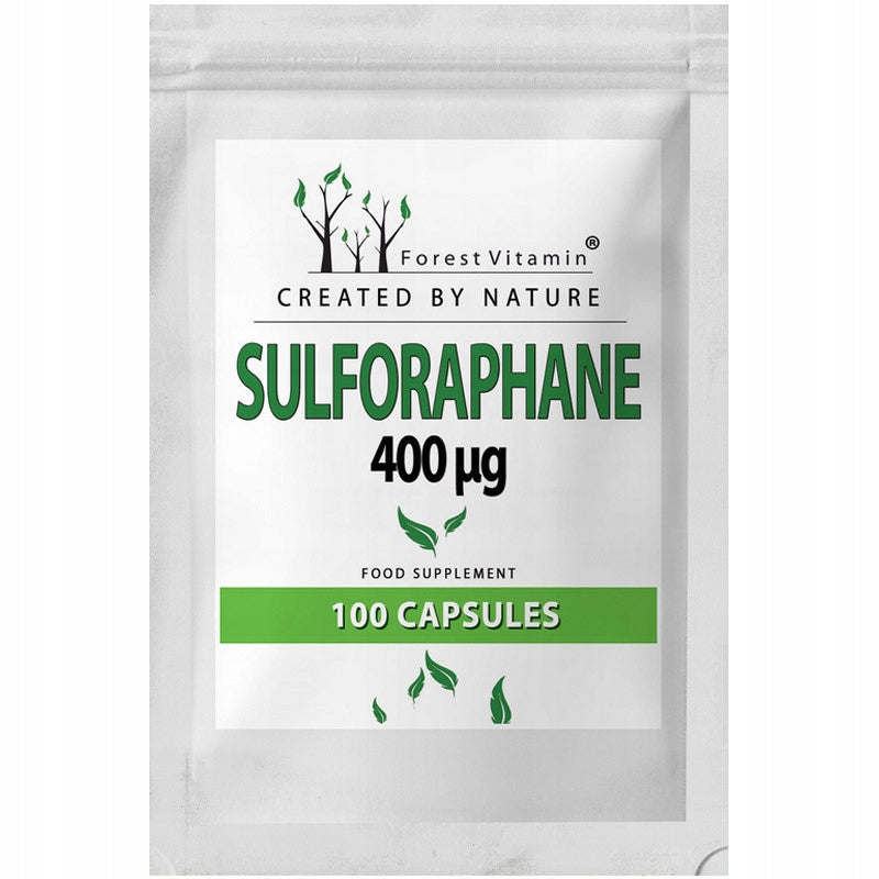 FOREST VITAMIN Sulforaphane 400μg 100caps ANTIOXIDANT SKIN RESISTANCE