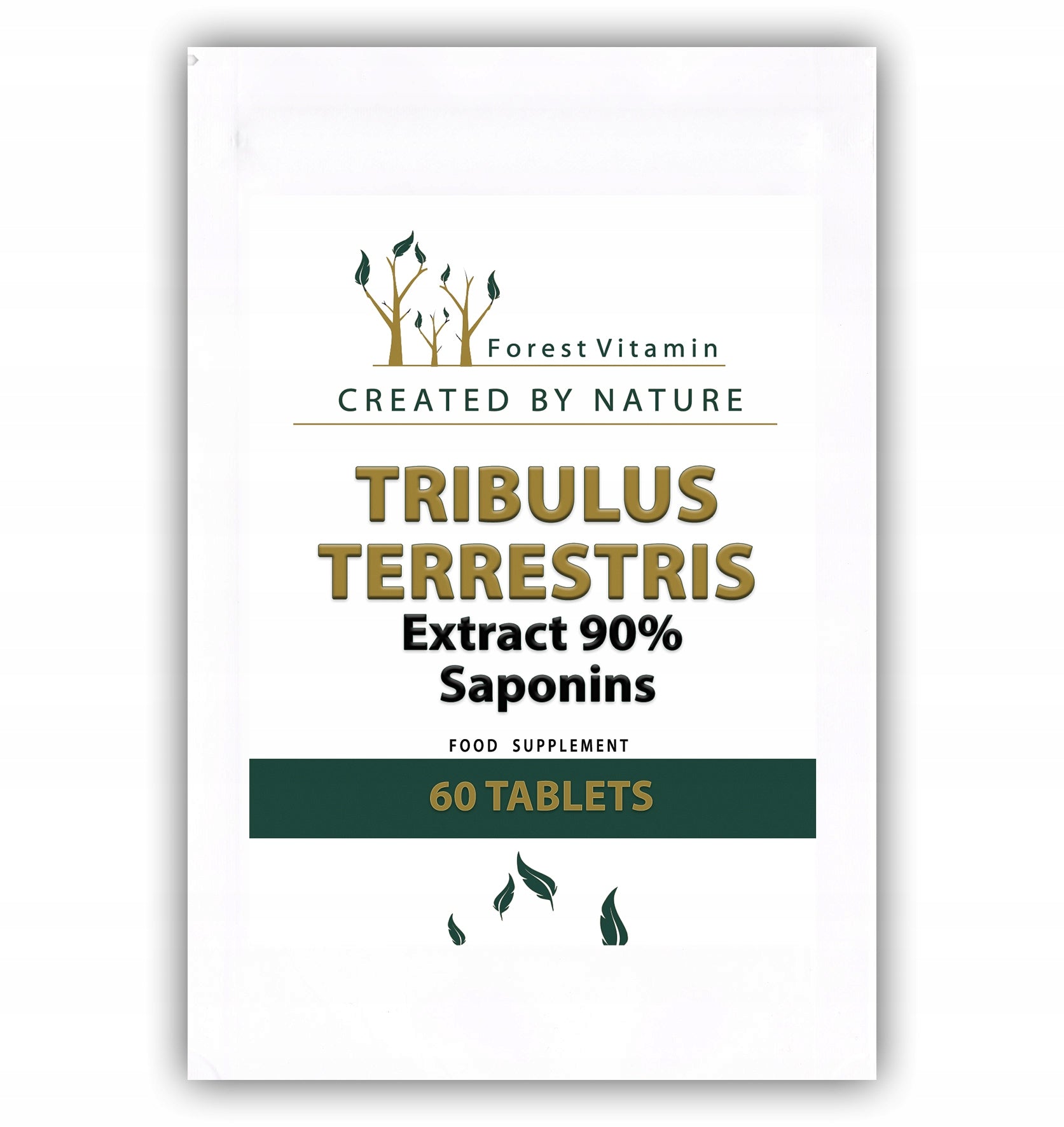 FOREST VITAMIN Tribulus Terrestris 90% Saponin 60t Expiration date at least six months from the date of purchase