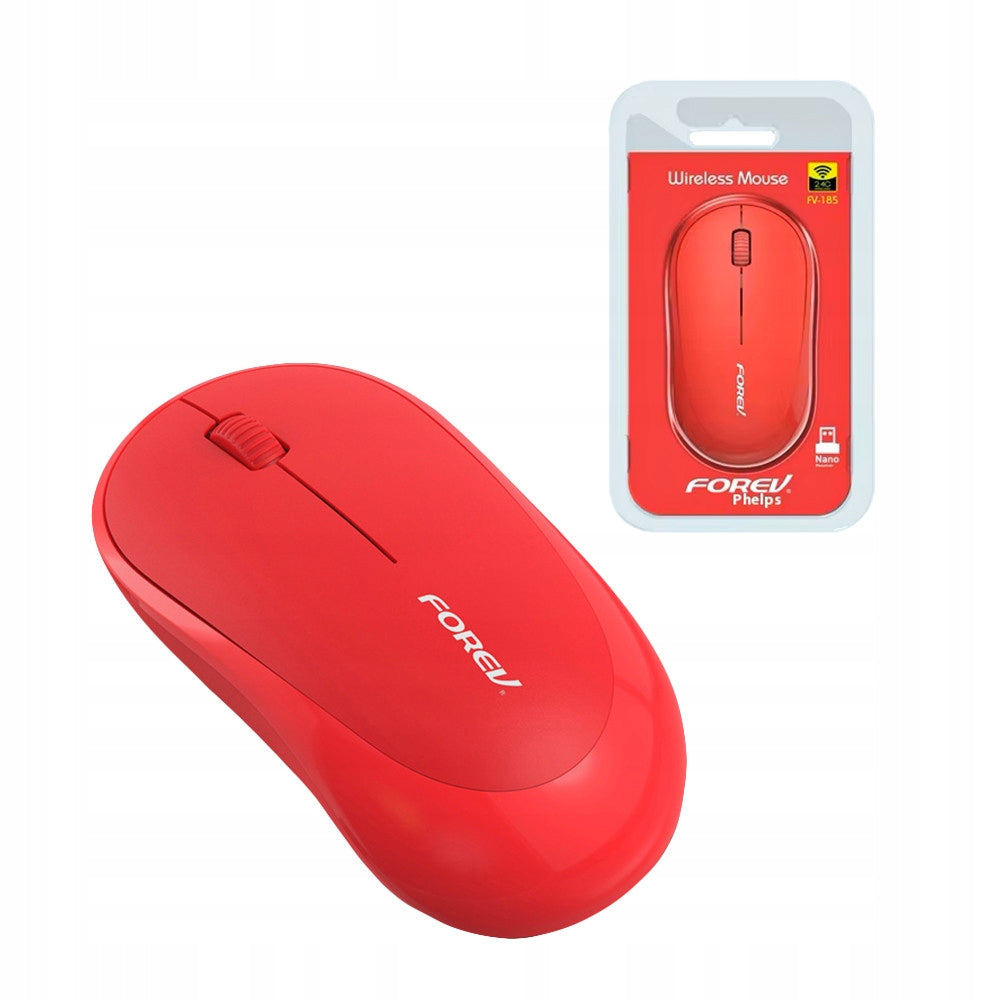FOREV WIRELESS MOUSE BUSINESS RED FV-185
